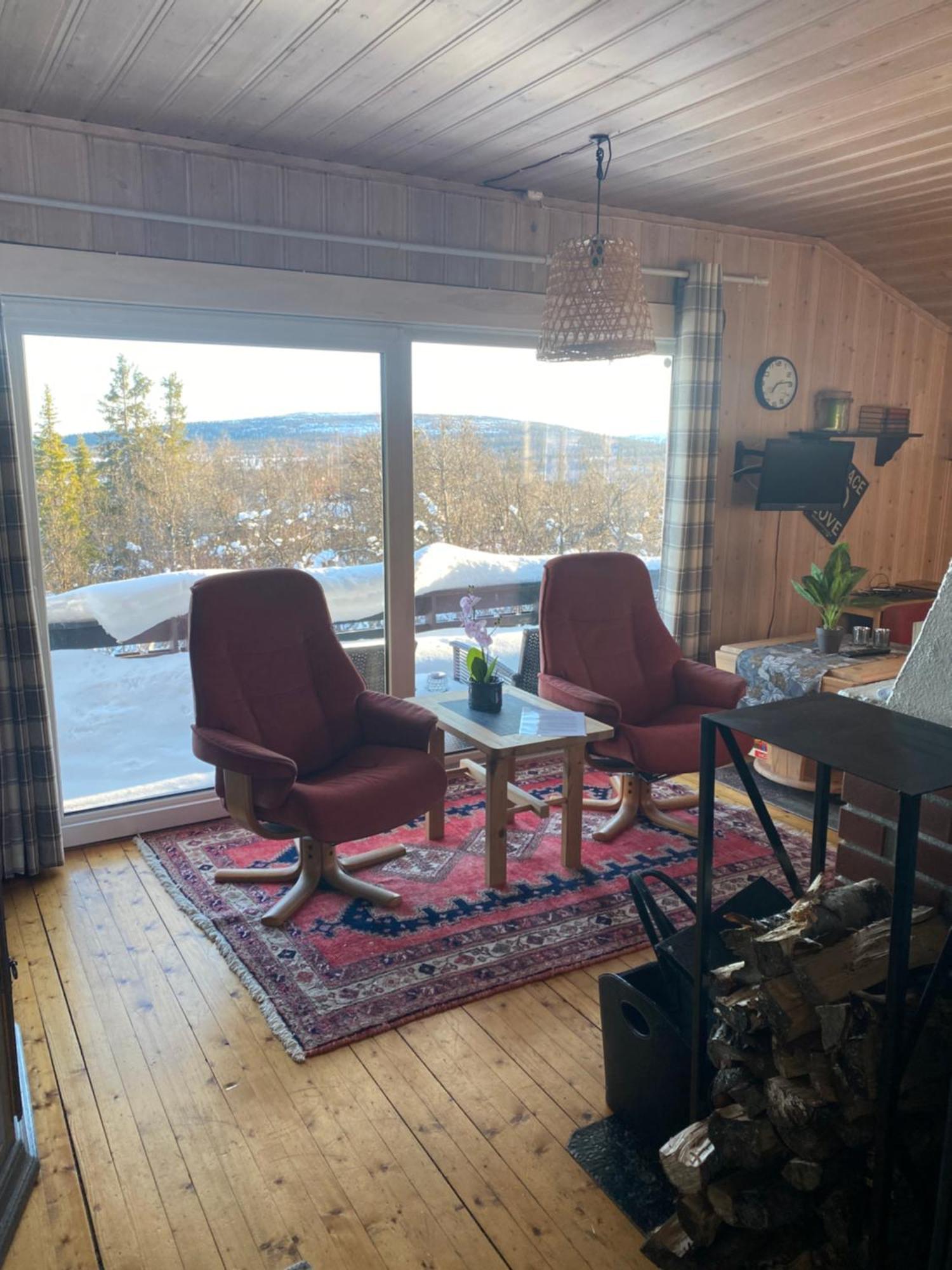Cabin In The Mountain, Outstanding View & Solar Energy Vollen Esterno foto